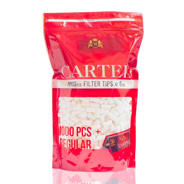 Filtre Cartel Regular 8 - 15 x 1000 pcs + foite rulat
